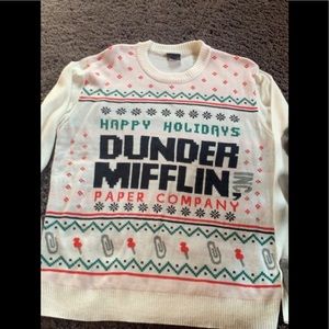 Ugly Christmas Sweater The Office Large